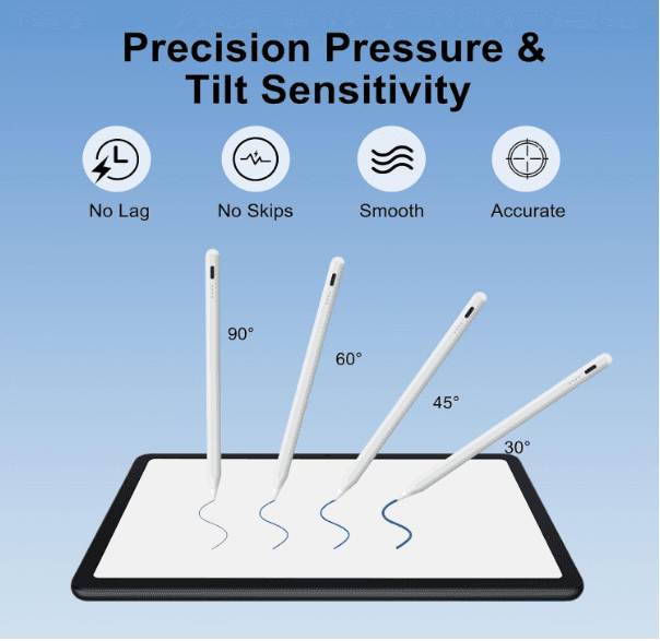 Khuci Fast-Charging Stylus Pen for iPad (2018-2025) — photo 3