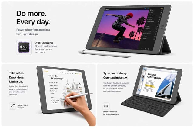 Apple iPad 7th Gen 10.2" 32GB Wi-Fi + Cellular - Space Gray (Premium Refurbished Grade A) — photo 5