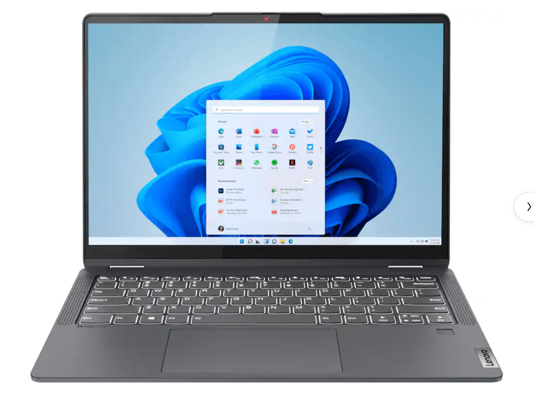 Lenovo - Flex 5i 14" FHD Touchscreen 2-in-1 Laptop - Intel Core i3-1215U - 8GB Memory - 256GB SSD - Storm Grey (Refurbished A+ Excellent Condition)