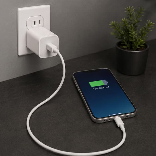 Khuci Type-C 25W Charger & Power Adapter with USB-C to USB-C Cable — photo 3