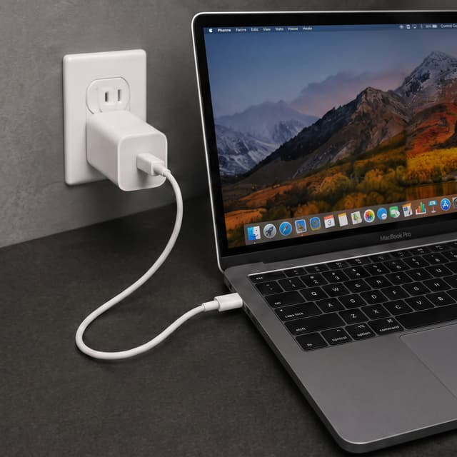 Khuci Type-C 25W Charger & Power Adapter with USB-C to USB-C Cable — photo 1